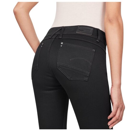 G-Star RAW | Black Lynn Women's Super Skinny Jeans 24 x 32 - Picture 13 of 15